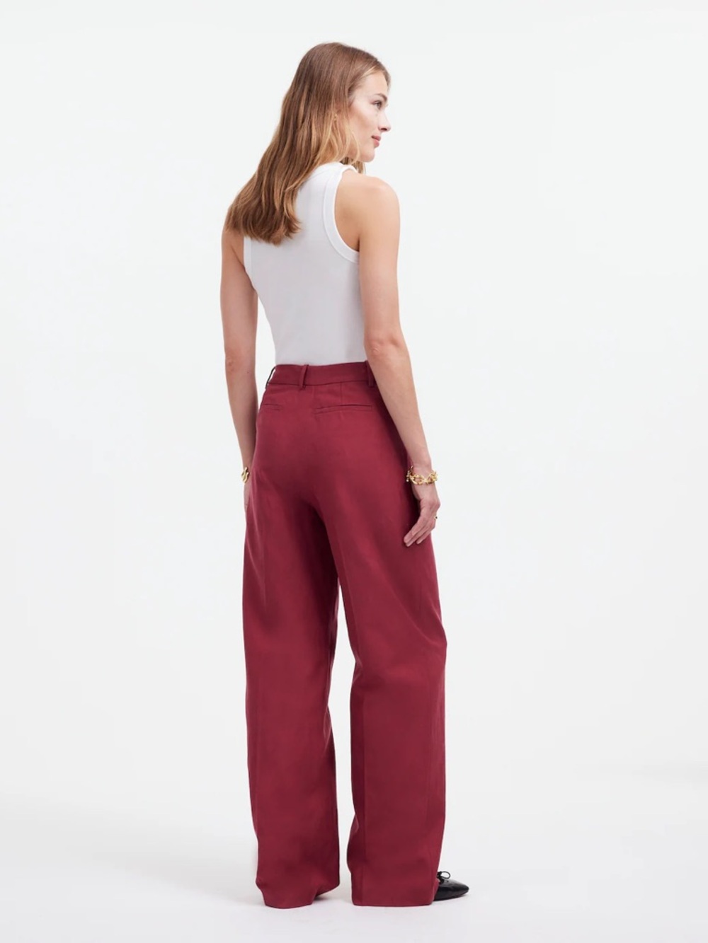 Madewell The Slouchy Straight Pant - Picture 3 of 9